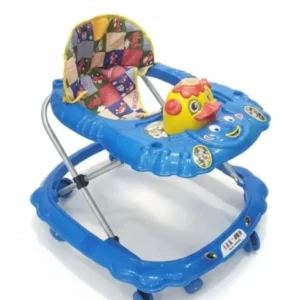 8 wheel baby walker with light music or  duck face