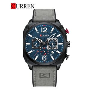 CURREN Men's Leather Straps Watch