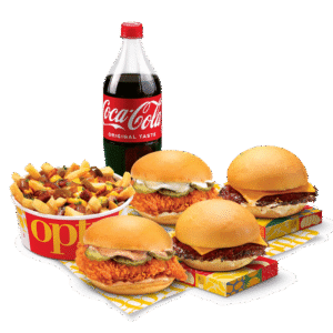 Family Deal 4 Loaded  Feast Burger