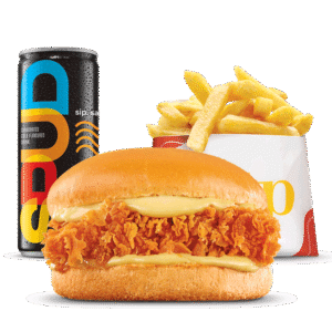 Crispy Burger Combo