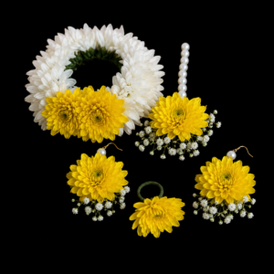 Yellow Chrysanthemum Floral Set