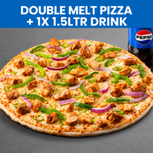 1 Large Double Melt Pizza