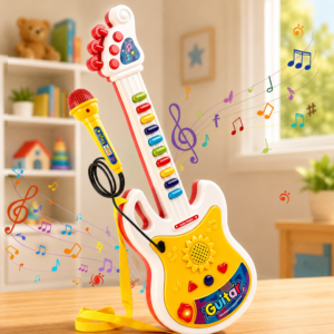 Kids Musical Guitar with Mic For Kids