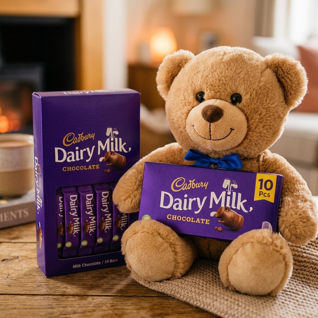 Chocolate & Teddy Bear