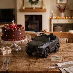Cake & Battery Car