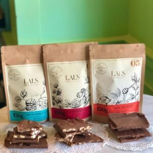 Milk Chocolate Bark pouch Set