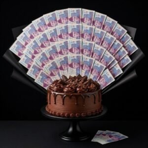 Cake & Money Bouquet