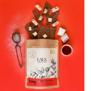 Nougat In Milk Chocolate  Bark Pouch